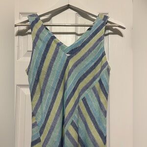 J Jill Love Linen Sundress Petite XS
